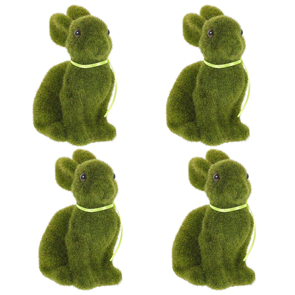 Bunny Rabbit Flocked Easter Statue Figurine Decor Decoration Figurines Year Ornament Artificial The Terrarium New Tabletop Green
Bunny Rabbit Flocked Easter Statue Figurine Decor Decoration Figurines Year Ornament Artificial The Terrarium New Tabletop Green