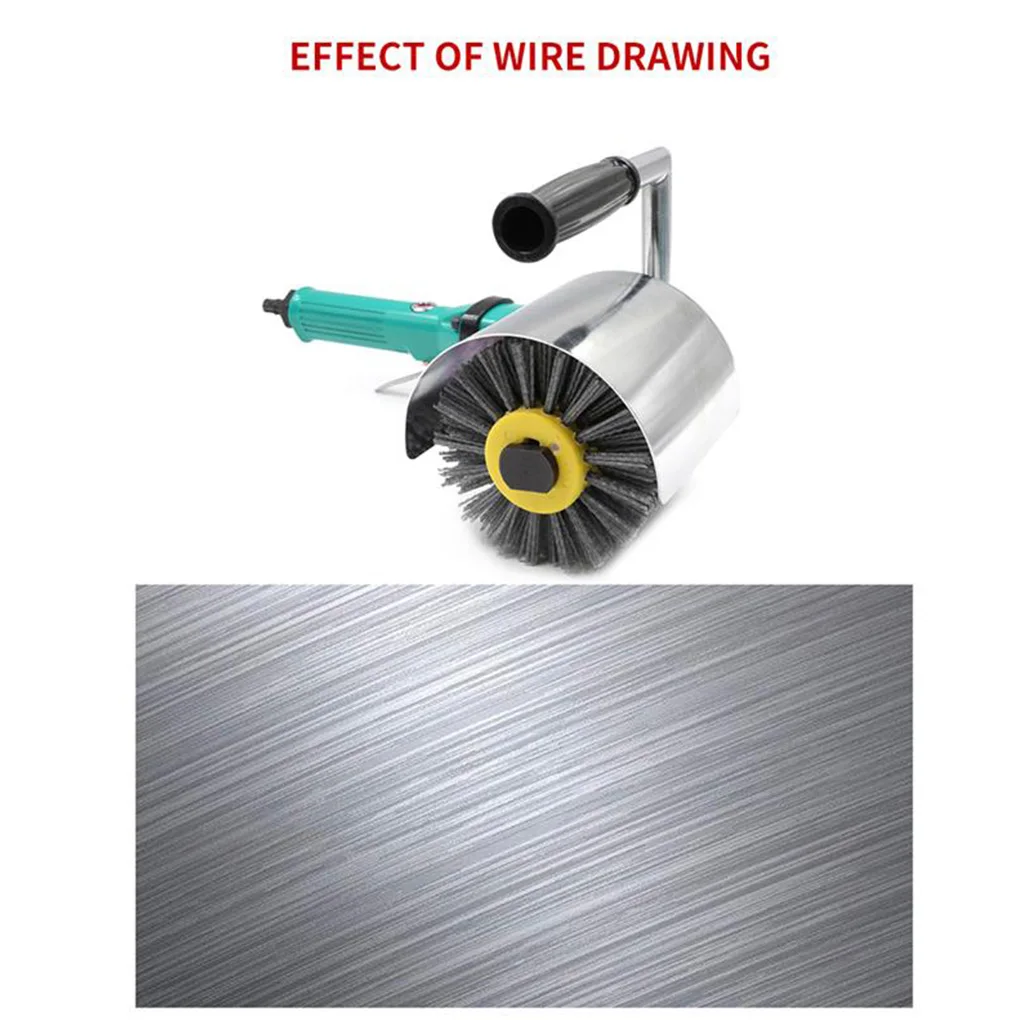 Nylon Abrasive Wire Drum Polishing Wheel Electric Brush For Woodworking Metalworking P80/120/180/240/320/400
Nylon Abrasive Wire Drum Polishing Wheel Electric Brush For Woodworking Metalworking P80/120/180/240/320/400