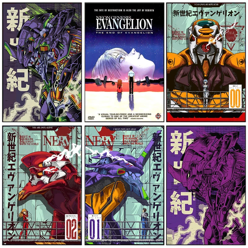 Canvas Painting Anime Evangelion Wall Art Pictures Poster and Print Home Decor Child Living Room Decorative Cuadros Frameless
Canvas Painting Anime Evangelion Wall Art Pictures Poster and Print Home Decor Child Living Room Decorative Cuadros Frameless