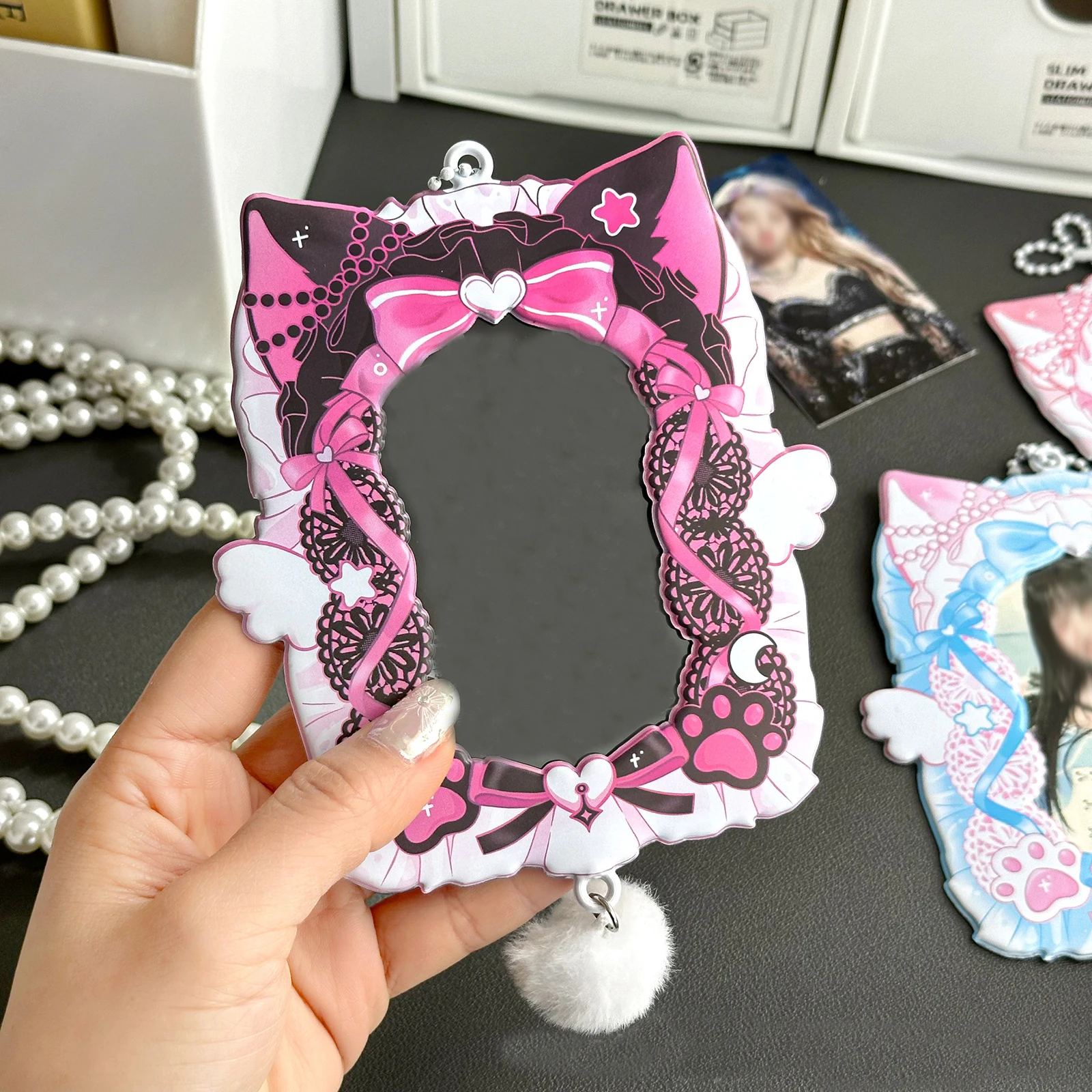 Держатель для фотокарт Kpop с брелком Y2K Kawaii Bow, рукава для фотокарт, держатель для бейджа, защита для карт
Держатель для фотокарт Kpop с брелком Y2K Kawaii Bow, рукава для фотокарт, держатель для бейджа, защита для карт