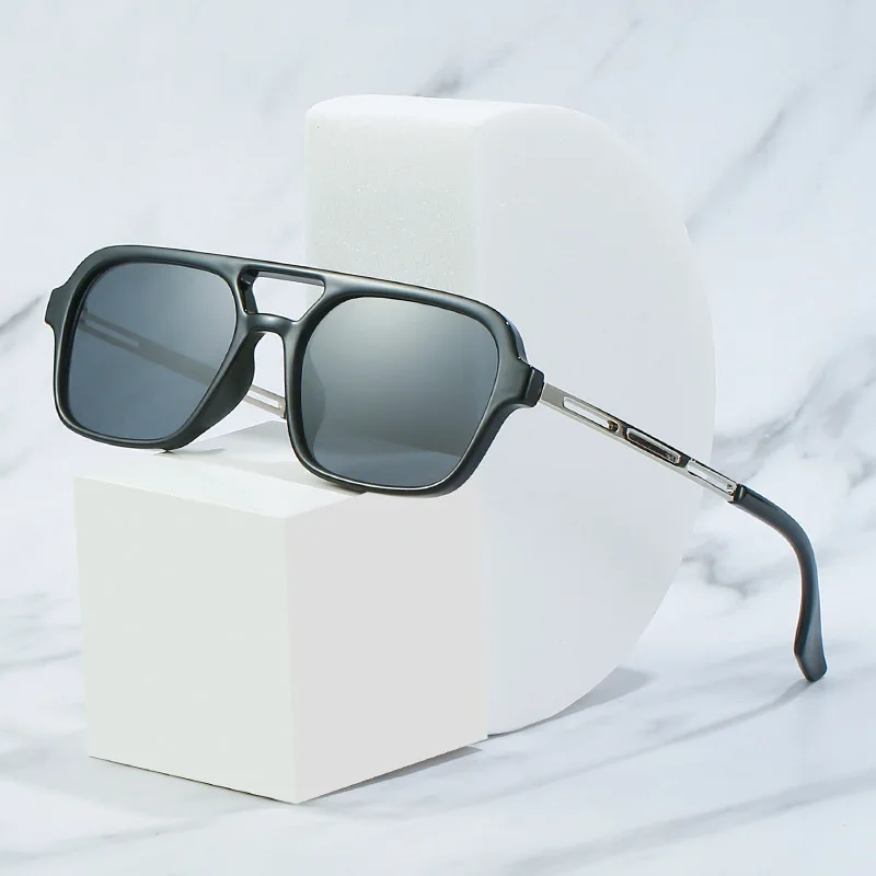 Retro Double Bridges Square Sunglasses Women Fashion Clear Ocean Lens Shades UV400 Men Sun Glasses
Retro Double Bridges Square Sunglasses Women Fashion Clear Ocean Lens Shades UV400 Men Sun Glasses