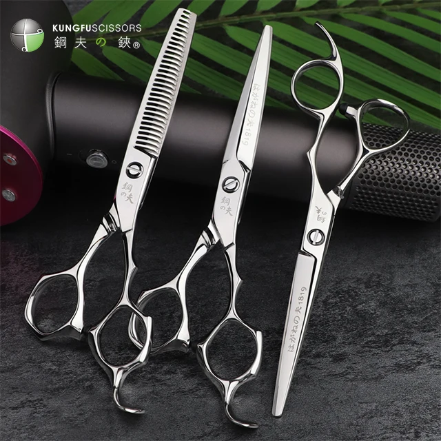Kungfu Factory High Grade Japanese barber tools Hairdressing Scissors Professional Set
Kungfu Factory High Grade Japanese barber tools Hairdressing Scissors Professional Set