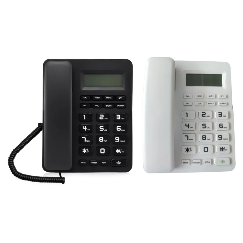 VTC-500 Fixed Telephone with Caller 16Ring Music Memory Storage Multi-Functional for Elderly and Seniors
VTC-500 Fixed Telephone with Caller 16Ring Music Memory Storage Multi-Functional for Elderly and Seniors