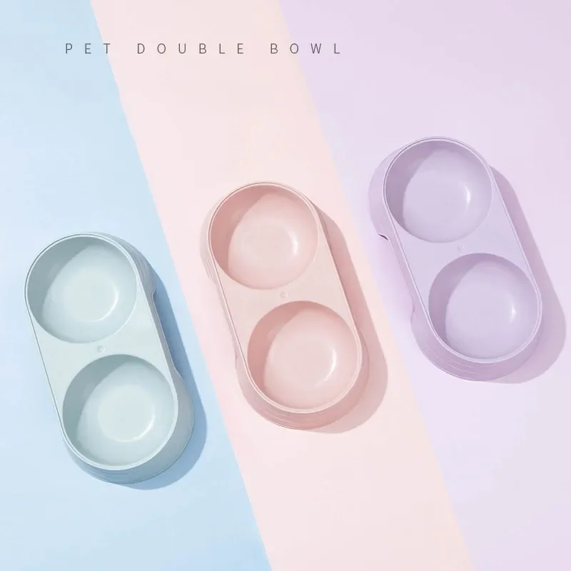 Feeder Accessories Macaron Supplies Dog Bowl Pet Kitten Plastic Tray Food Feeding Drinking Pet Double Cat
Feeder Accessories Macaron Supplies Dog Bowl Pet Kitten Plastic Tray Food Feeding Drinking Pet Double Cat