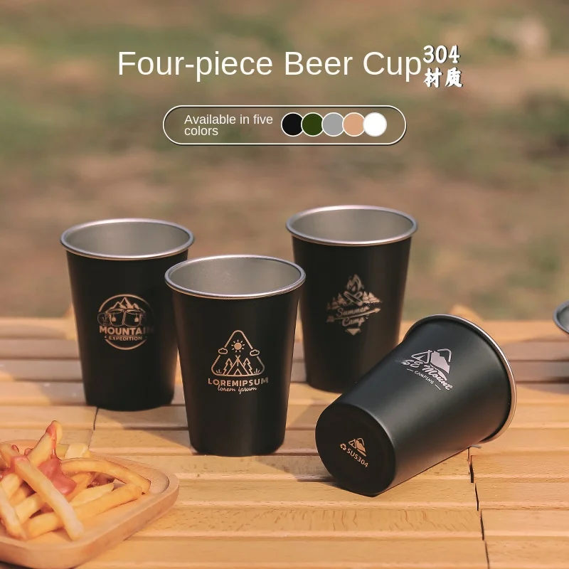 Go-again Outdoor stainless steel water glass milk glass white wine glass coffee cold drink glass camping beer glass 350ml
Go-again Outdoor stainless steel water glass milk glass white wine glass coffee cold drink glass camping beer glass 350ml