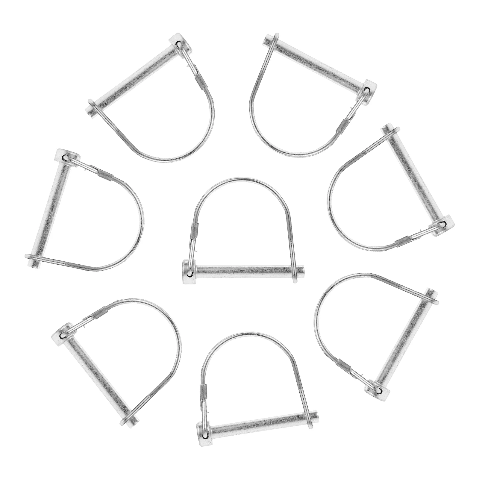 8 Pcs Insurance Pin Carbon Steel Safety Pins Shaft Locking D Split Quick Release Fastener
8 Pcs Insurance Pin Carbon Steel Safety Pins Shaft Locking D Split Quick Release Fastener