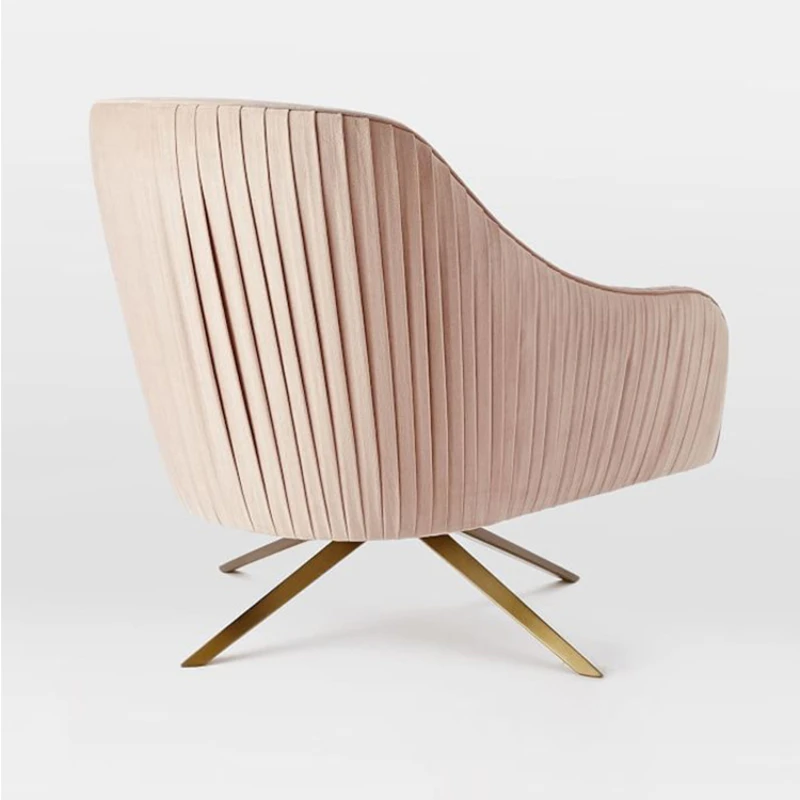 

Кресло для одного человека, вращающийся стул со спинкой для гостиной, дизайнерское простое удобное кресло для отдыха в стиле интернет-знаменитостей