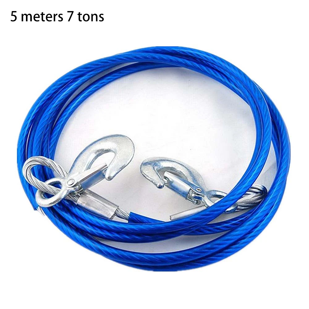 4/5M 3/5/7 Tons Car Trailer Rope With Tow Hook Strong Ropes Automobile Emergency Accessories Suitable For Truck SUV Vehicle
4/5M 3/5/7 Tons Car Trailer Rope With Tow Hook Strong Ropes Automobile Emergency Accessories Suitable For Truck SUV Vehicle