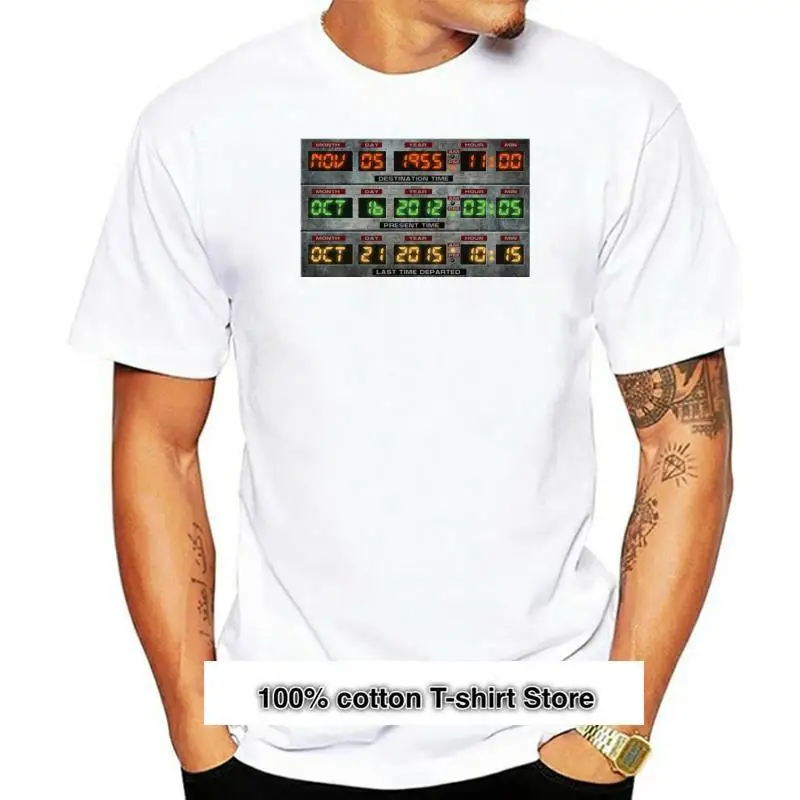 Camiseta с принтом «Назад в будущее» для мужчин, одежда, уличная одежда, хип-хоп, хлопковые топы, 2022
Camiseta с принтом «Назад в будущее» для мужчин, одежда, уличная одежда, хип-хоп, хлопковые топы, 2022