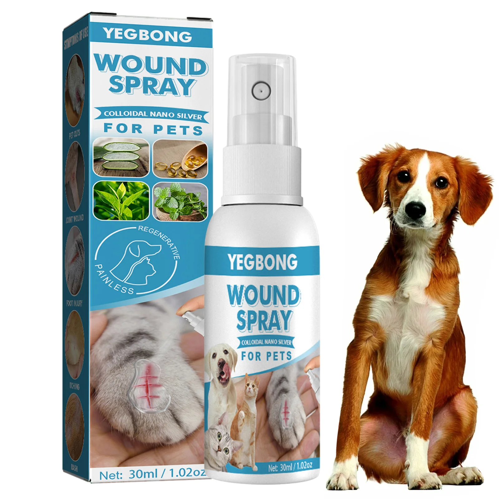 30ml Pet Skin Care Spray Cats Dogs Itch Relief For External Use Prevent Skin Problems Improve Skin Protection Gently Soothes
30ml Pet Skin Care Spray Cats Dogs Itch Relief For External Use Prevent Skin Problems Improve Skin Protection Gently Soothes