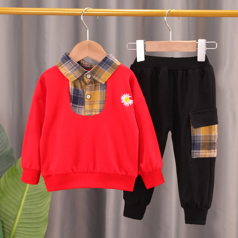 XJL-Baby Clothes Toddler Boy Clothes-0-5 Years Old Autumn long-Sleeved Longs Suit Baby Printed Shirt Two-Piece Suit
XJL-Baby Clothes Toddler Boy Clothes-0-5 Years Old Autumn long-Sleeved Longs Suit Baby Printed Shirt Two-Piece Suit