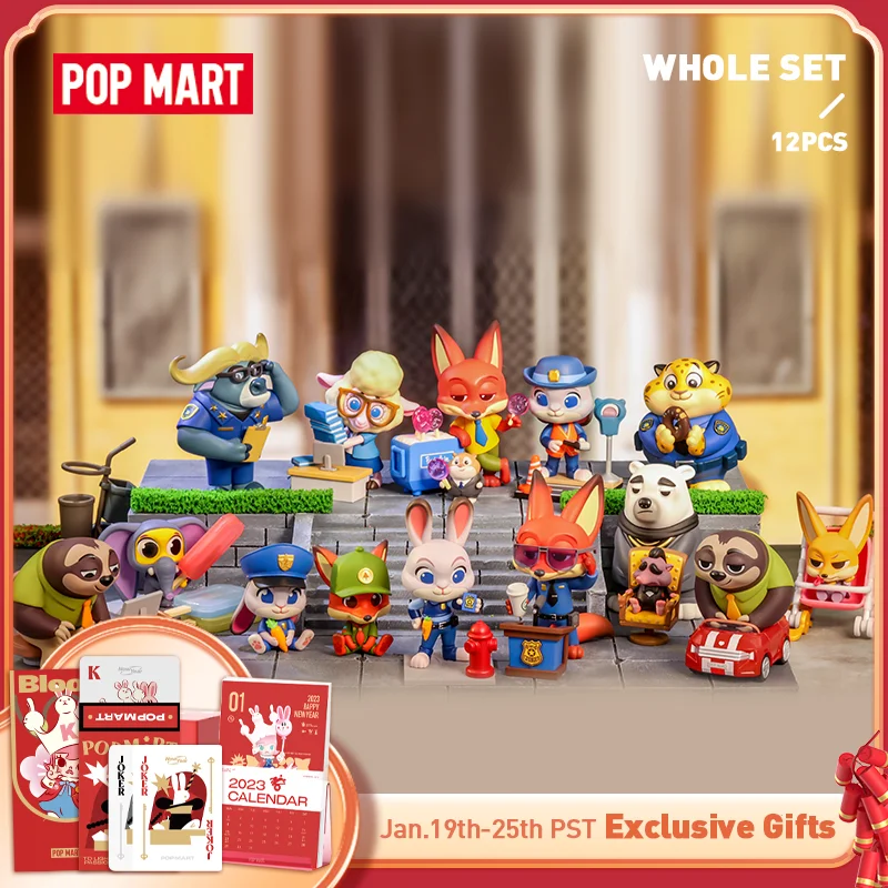 POP MART Whole Set Disney Zootopia Series Blind Box 12PC Birthday Toys Gift Animal Toys Figures Free Shipping Mystery Box
POP MART Whole Set Disney Zootopia Series Blind Box 12PC Birthday Toys Gift Animal Toys Figures Free Shipping Mystery Box