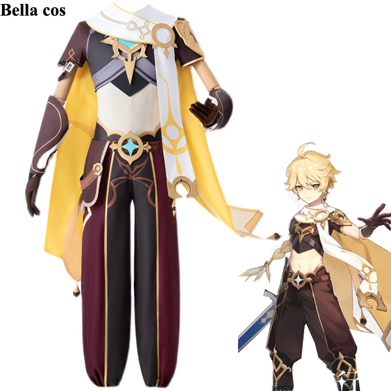 XS-XL Genshin Impact Traveler Kong Aether Cosplay Costume suit uniform Man Halloween costumes Anime outfits clothes COS full
XS-XL Genshin Impact Traveler Kong Aether Cosplay Costume suit uniform Man Halloween costumes Anime outfits clothes COS full