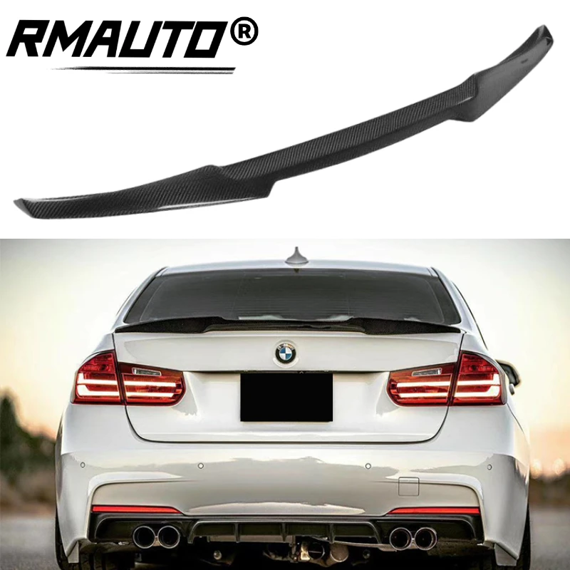 RMAUTO Carbon Fiber M4 Car Rear Trunk Spoiler Wing For BMW F30 3 Series F80 M3 2013-2018 Rear Wing Spoiler Lip Body Styling Kit
RMAUTO Carbon Fiber M4 Car Rear Trunk Spoiler Wing For BMW F30 3 Series F80 M3 2013-2018 Rear Wing Spoiler Lip Body Styling Kit