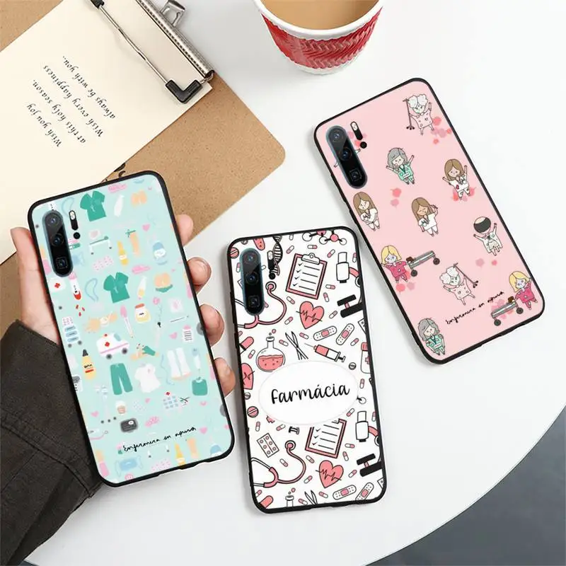 Cartoon Medicine Doctor Nurse Phone Case For Huawei honor Mate 10 20 30 40 i 9 8 pro x Lite P smart 2019 Y5 2018 nova 5t
Cartoon Medicine Doctor Nurse Phone Case For Huawei honor Mate 10 20 30 40 i 9 8 pro x Lite P smart 2019 Y5 2018 nova 5t
