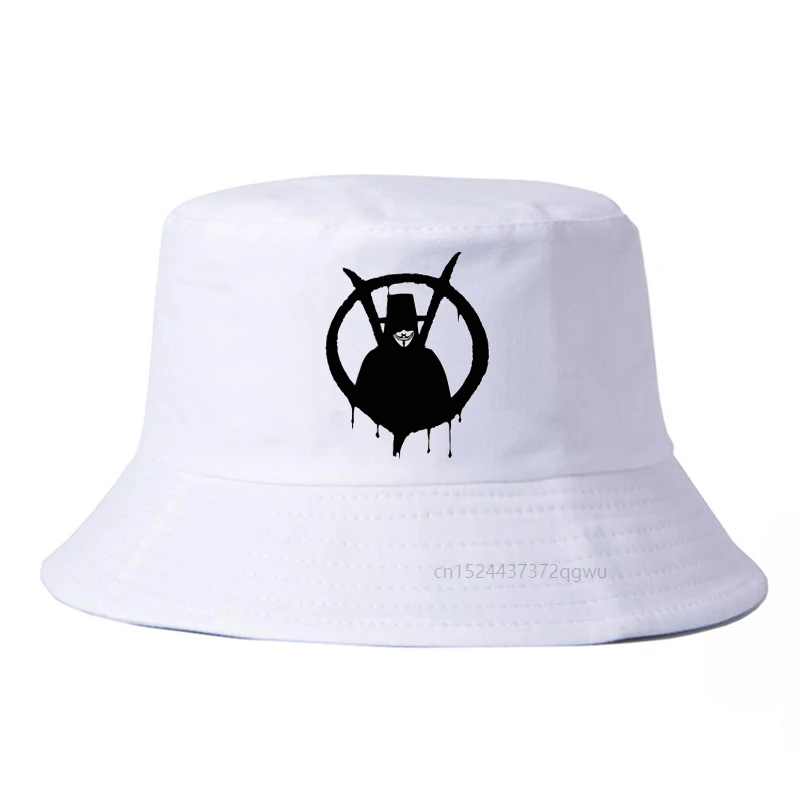New k pop Fashion v for vendetta bucket hat High Quality fisherman hat For Men Women Hip Hop fishing hat
New k pop Fashion v for vendetta bucket hat High Quality fisherman hat For Men Women Hip Hop fishing hat