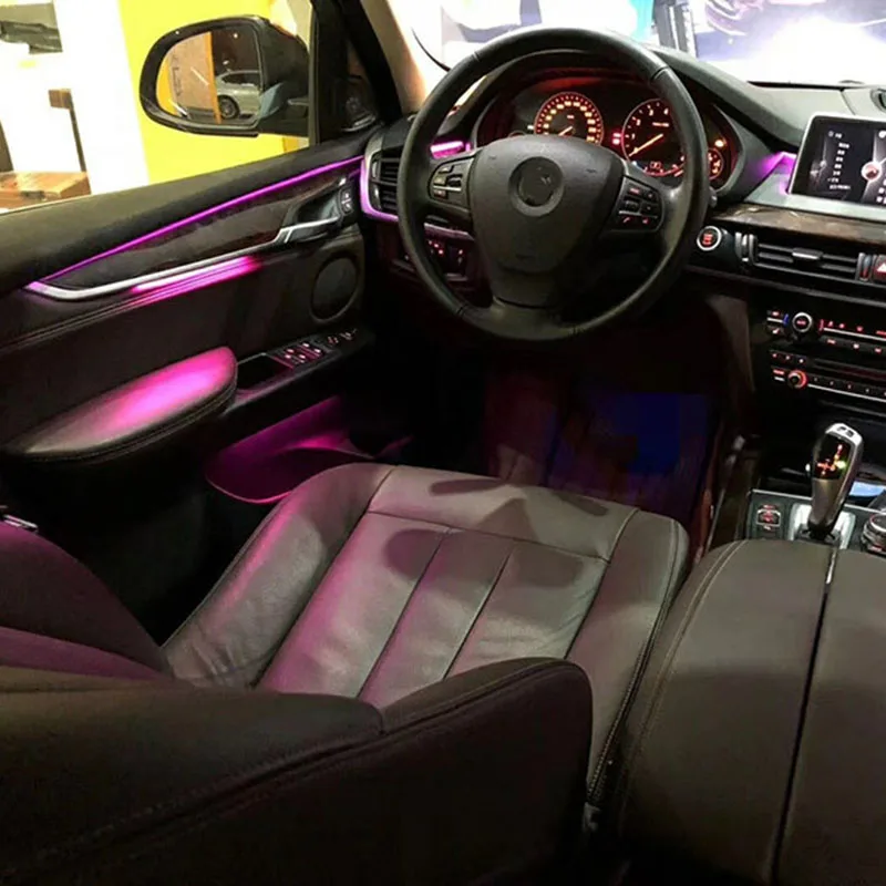 Interior door Automatic ambient light For X5 X6 F15 F16 2014-2018 conversion Car decorative lighting tuning car
Interior door Automatic ambient light For X5 X6 F15 F16 2014-2018 conversion Car decorative lighting tuning car