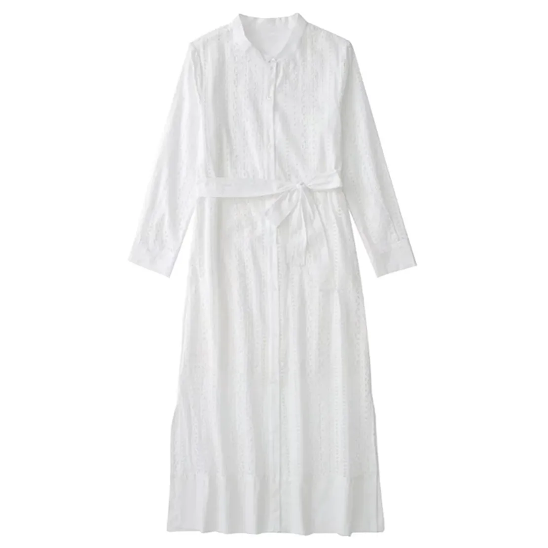 Dave&Di Fashion Elegant Party Dress Women Indie Folk Vintage Pure White Cotton Hollow Out Embroidery Casual Shirt Dress
Dave&Di Fashion Elegant Party Dress Women Indie Folk Vintage Pure White Cotton Hollow Out Embroidery Casual Shirt Dress