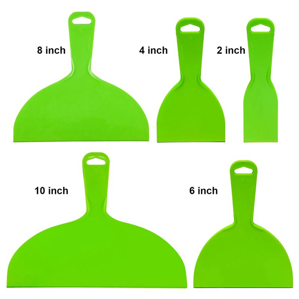 2-10inch Plastic Scraper Green Filling Spreader Putty Mixer Skimmer For Joint Finishing Job Sealant Finishing Hand Tool
2-10inch Plastic Scraper Green Filling Spreader Putty Mixer Skimmer For Joint Finishing Job Sealant Finishing Hand Tool