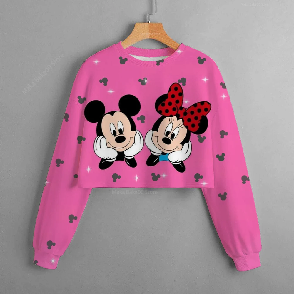 Autumn and winter new girls' short sweater printing round neck Disney Mickey and Minnie casual cartoon children's clothing top
Autumn and winter new girls' short sweater printing round neck Disney Mickey and Minnie casual cartoon children's clothing top