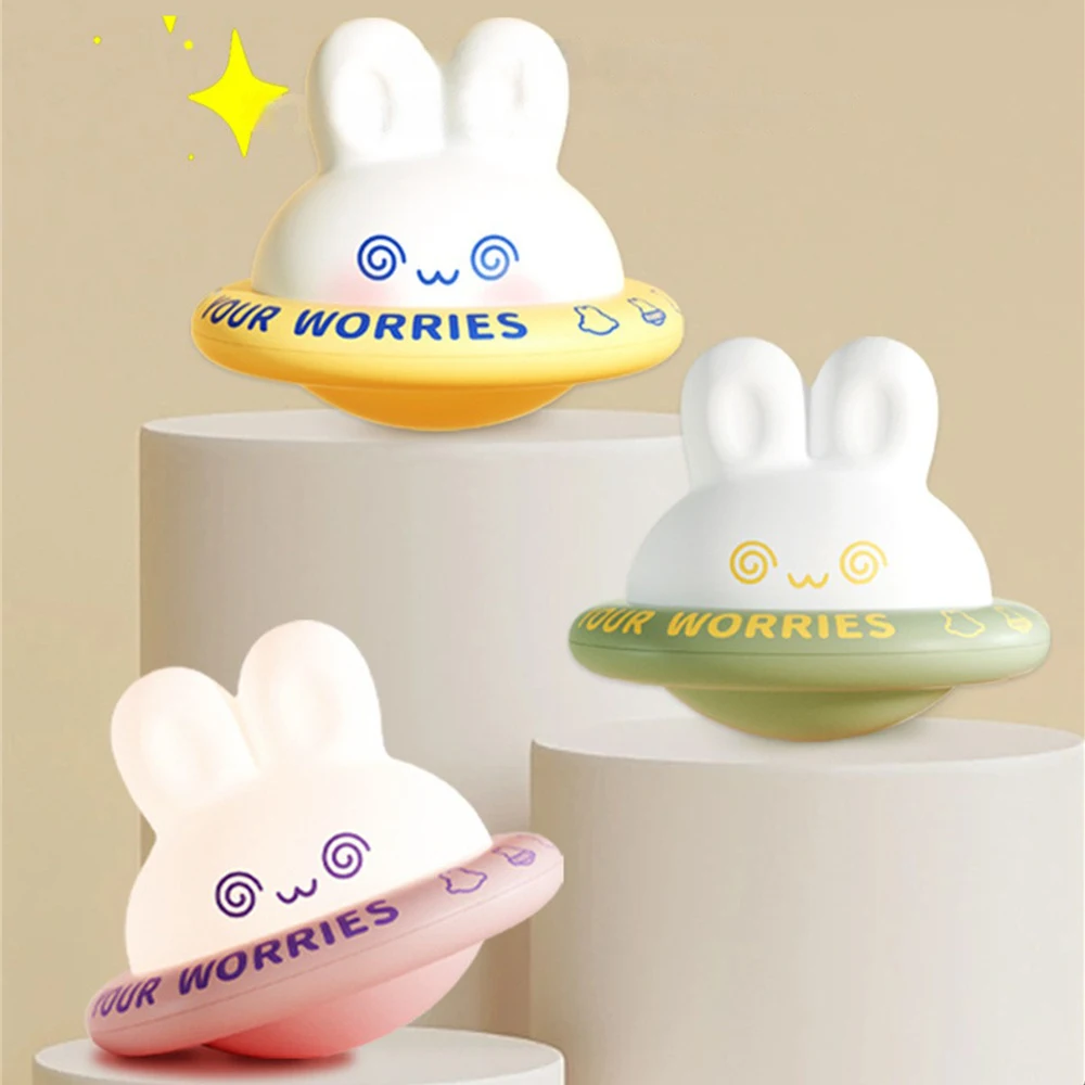 Cartoon Cute UFO Dizzy Rabbit Silicone Night Light Creative Bedroom Decoration Bedside Light Feeding Adjustable Timing Light
Cartoon Cute UFO Dizzy Rabbit Silicone Night Light Creative Bedroom Decoration Bedside Light Feeding Adjustable Timing Light