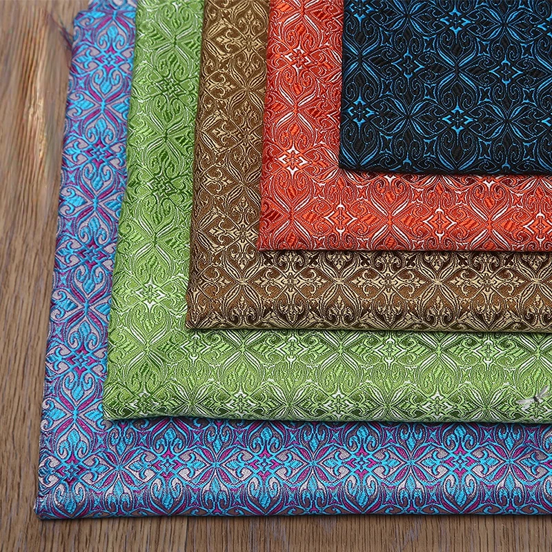 Imitation Silk Brocade Jacquard Fabric Spring Autumn Diy Handmade Wholesale Cloth by the Meter for Sewing Material
Imitation Silk Brocade Jacquard Fabric Spring Autumn Diy Handmade Wholesale Cloth by the Meter for Sewing Material