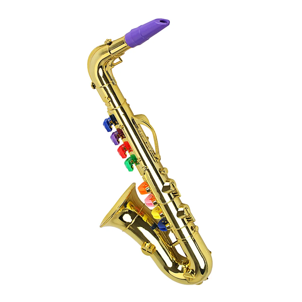 Kids Saxophone Musical Instrument Alto Saxophone Tenor Saxophone Home Decoration Trumpet for Toddler Children Golden 
Kids Saxophone Musical Instrument Alto Saxophone Tenor Saxophone Home Decoration Trumpet for Toddler Children Golden