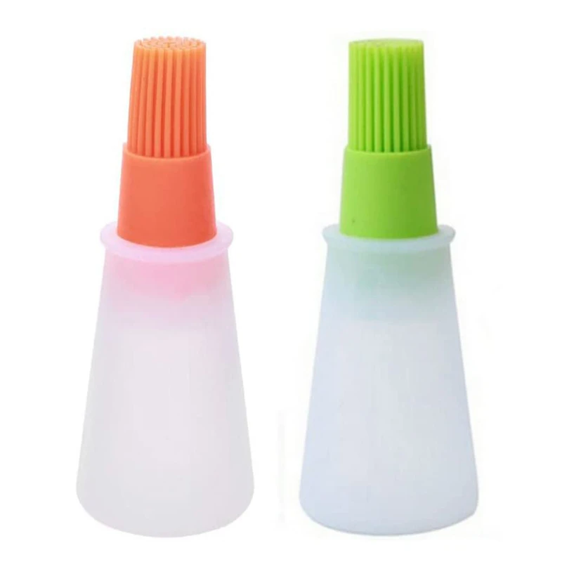 Silicone Oil Bottle Brush with Lid Household Barbecue Brush with Scale Cake Baking Tool Oil Bottle Brush BBQ Accessories Tools
Silicone Oil Bottle Brush with Lid Household Barbecue Brush with Scale Cake Baking Tool Oil Bottle Brush BBQ Accessories Tools