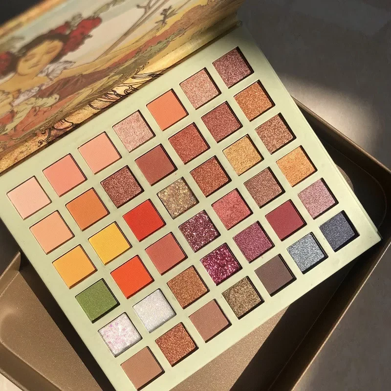 42 Colors Oil Painting Eyeshadow Palette Glitter Shimmer Eye Shadow Powder Matte Glitter Eyeshadow Palette Cosmetic Makeup
42 Colors Oil Painting Eyeshadow Palette Glitter Shimmer Eye Shadow Powder Matte Glitter Eyeshadow Palette Cosmetic Makeup