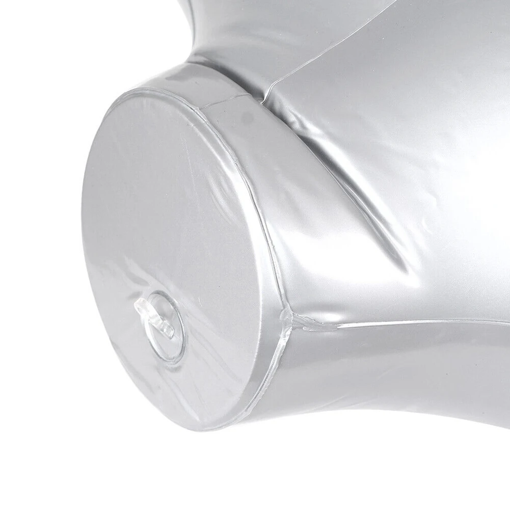 Half Body Inflatable Figure PVC Portable Silver Top Torso 1pcs 72cm/28in Clothing Display Props Inflatable Male
Half Body Inflatable Figure PVC Portable Silver Top Torso 1pcs 72cm/28in Clothing Display Props Inflatable Male