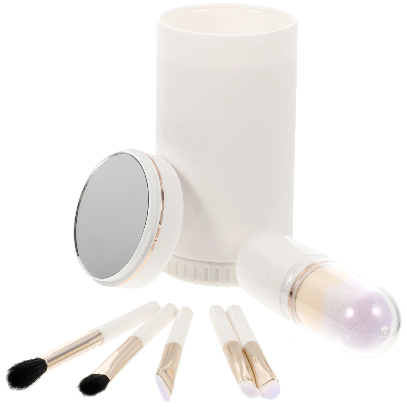 Brushes Makeup Brush Travel Set Eye Mini Kit Shadow Mirror Round Foundation Case Tool Handle Lid Blush Organizer Loose Corner
Brushes Makeup Brush Travel Set Eye Mini Kit Shadow Mirror Round Foundation Case Tool Handle Lid Blush Organizer Loose Corner