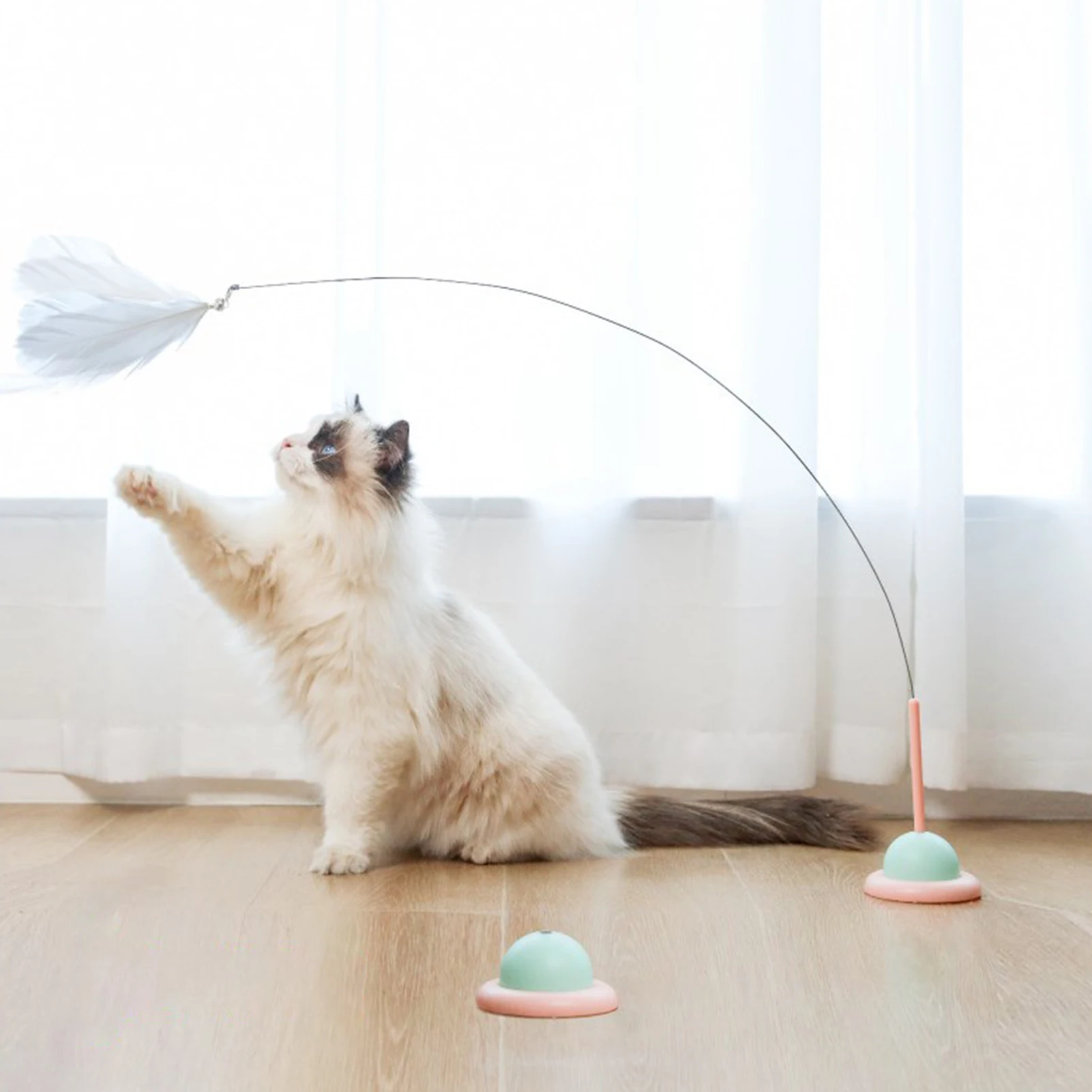 Funny Simulation Bird Interactive Cat Toy With Super Suction Cup Feather Bird For Kitten Play Chase Exercise Cat Toy Supplies
Funny Simulation Bird Interactive Cat Toy With Super Suction Cup Feather Bird For Kitten Play Chase Exercise Cat Toy Supplies