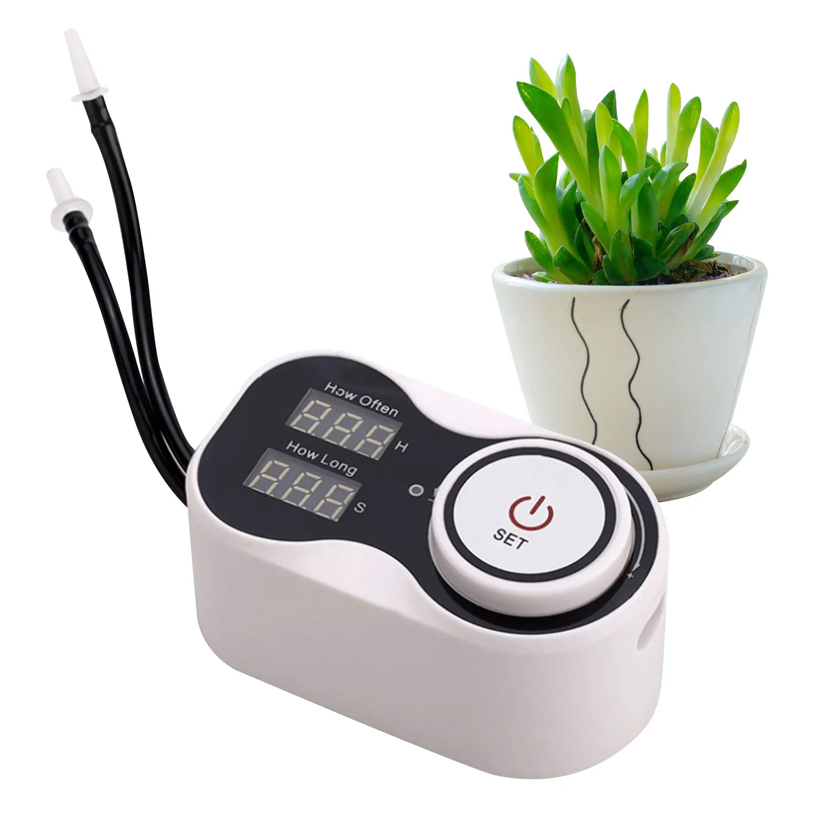 Automatic Plant Waterer Smart Plant Waterer With Pump Timer Dripper USB Power Smart Self Watering Devices For Indoor Plants
Automatic Plant Waterer Smart Plant Waterer With Pump Timer Dripper USB Power Smart Self Watering Devices For Indoor Plants