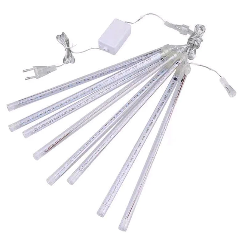 8 Tube 50Cm LED Meteor Shower Light Power Falling Rain Fairy Light Solar LED String Light Outdoor, EU Plug
8 Tube 50Cm LED Meteor Shower Light Power Falling Rain Fairy Light Solar LED String Light Outdoor, EU Plug