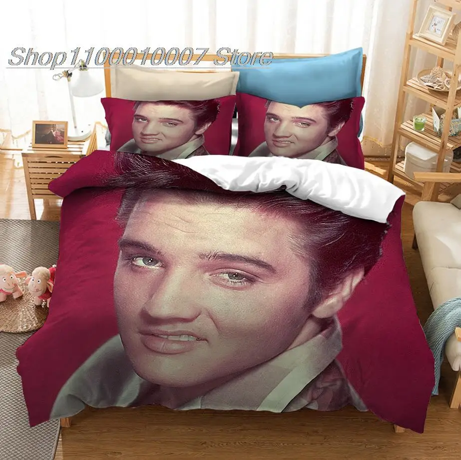 New 3D Print Comforter Bedding Set Duvet Covers Pillowcases Bedclothes Bed Linen Home Textile Cartoon Queen KIng Elvis Presley
New 3D Print Comforter Bedding Set Duvet Covers Pillowcases Bedclothes Bed Linen Home Textile Cartoon Queen KIng Elvis Presley
