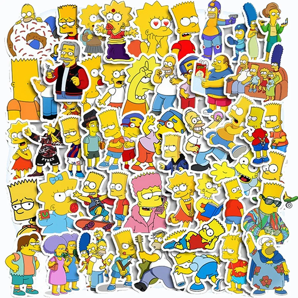 10/30/50pcs Cartoon Simpson Stickers for Kids Anime Decals DIY Skateboard Motorcycle Guitar Laptop Classic Cute Toy Sticker Gift
10/30/50pcs Cartoon Simpson Stickers for Kids Anime Decals DIY Skateboard Motorcycle Guitar Laptop Classic Cute Toy Sticker Gift
