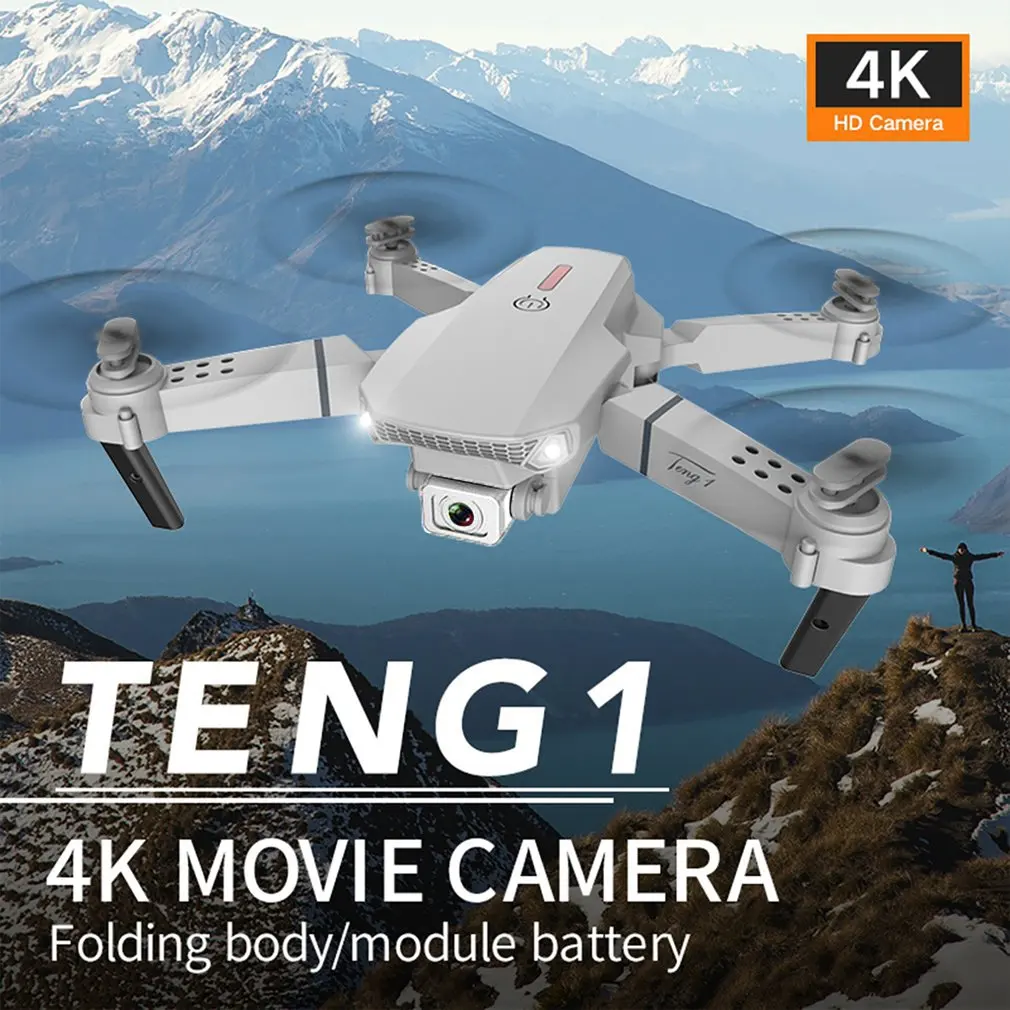 Квадрокоптер E88 Pro складной с камерой высокой четкости, Wi-Fi, FPV, 2,4 ГГц
Квадрокоптер E88 Pro складной с камерой высокой четкости, Wi-Fi, FPV, 2,4 ГГц