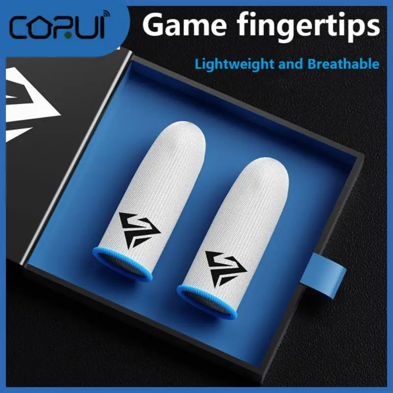 Breathable Fingertips Fingertip Cover With Box Sweatproof Gaming Finger Sleeve Fingertip Cover Gloves Sensitive Touch Screen 
Breathable Fingertips Fingertip Cover With Box Sweatproof Gaming Finger Sleeve Fingertip Cover Gloves Sensitive Touch Screen