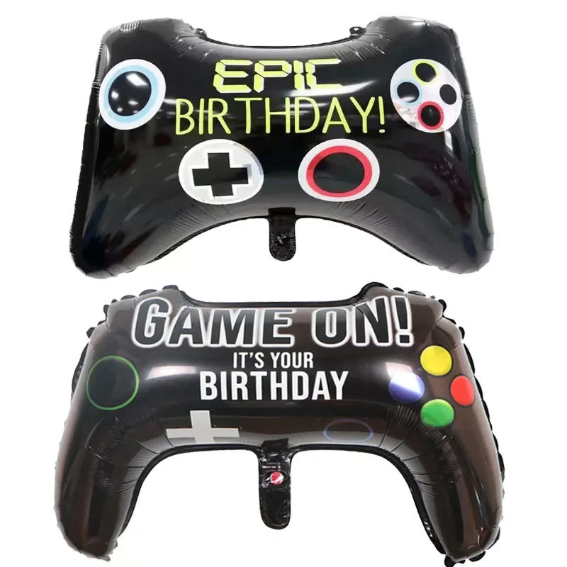 New Video Game Controller Aluminum Foil Balloon Happy Birthday Decoration Game Match Props Gaming Tool Ball kid toys gift
New Video Game Controller Aluminum Foil Balloon Happy Birthday Decoration Game Match Props Gaming Tool Ball kid toys gift
