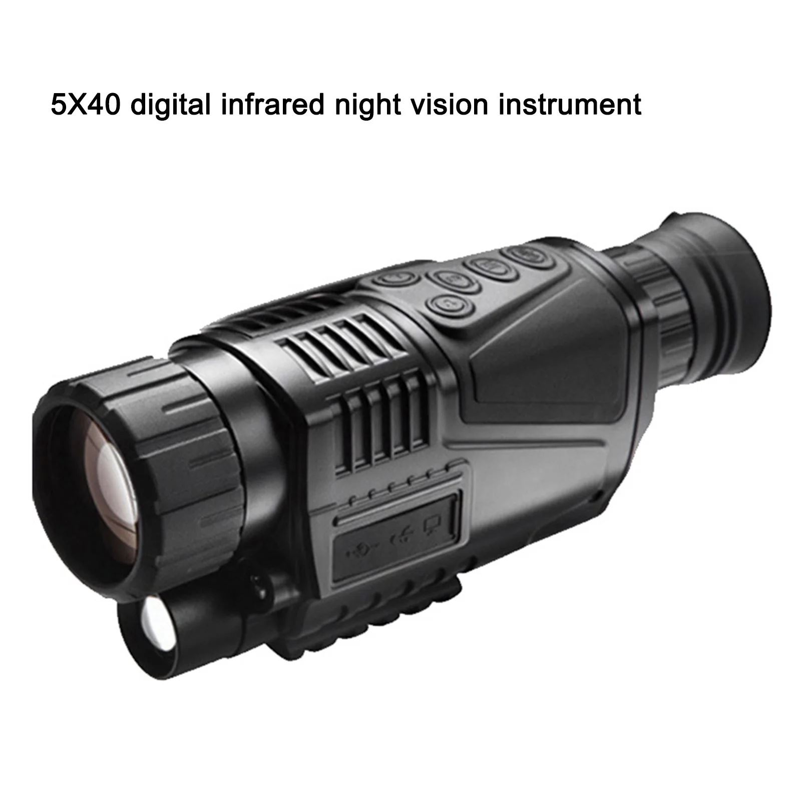 5x40 Digital Infrared Night Vision Device Scope Telescope Monoculars 200m Range Photo Video Device Camera for Hunting
5x40 Digital Infrared Night Vision Device Scope Telescope Monoculars 200m Range Photo Video Device Camera for Hunting