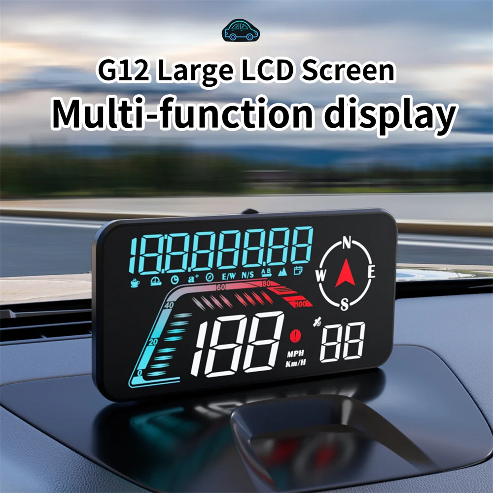 Цифровой спидометр Geyiren G12 с GPS, HUD, подключи и работай для всех автомобилей, большой шрифт, км/ч, пробег, отображение местного времени и высоты
Цифровой спидометр Geyiren G12 с GPS, HUD, подключи и работай для всех автомобилей, большой шрифт, км/ч, пробег, отображение местного времени и высоты