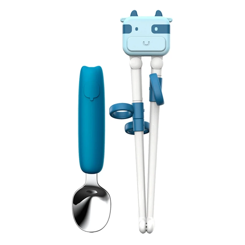 Children's Cartoon Learning Chopsticks Spoon Set Baby Training Chopsticks Stainless Steel Short Handle Spoon Set
Children's Cartoon Learning Chopsticks Spoon Set Baby Training Chopsticks Stainless Steel Short Handle Spoon Set