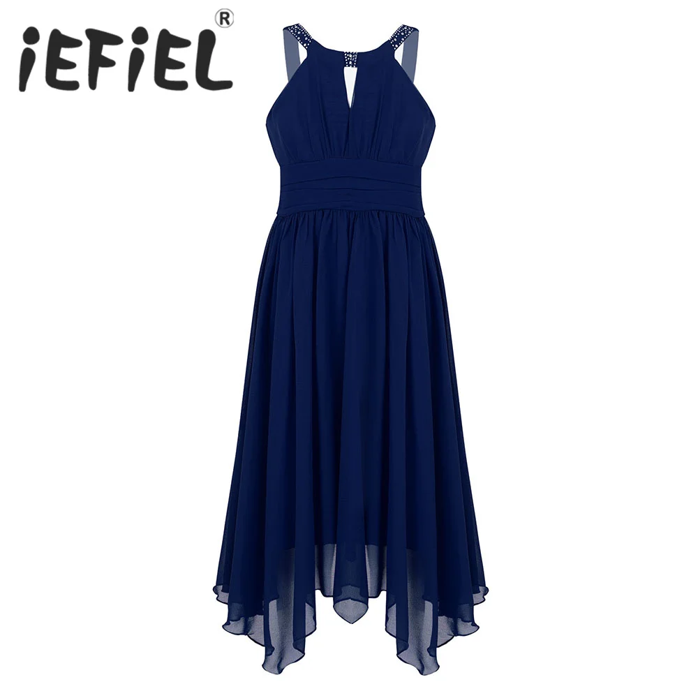 Kids Flower Girls Dress Princess Pageant Wedding Vestidos Birthday Party Dresses 4-14 Years Summer Chiffon First Communion Dress
Kids Flower Girls Dress Princess Pageant Wedding Vestidos Birthday Party Dresses 4-14 Years Summer Chiffon First Communion Dress