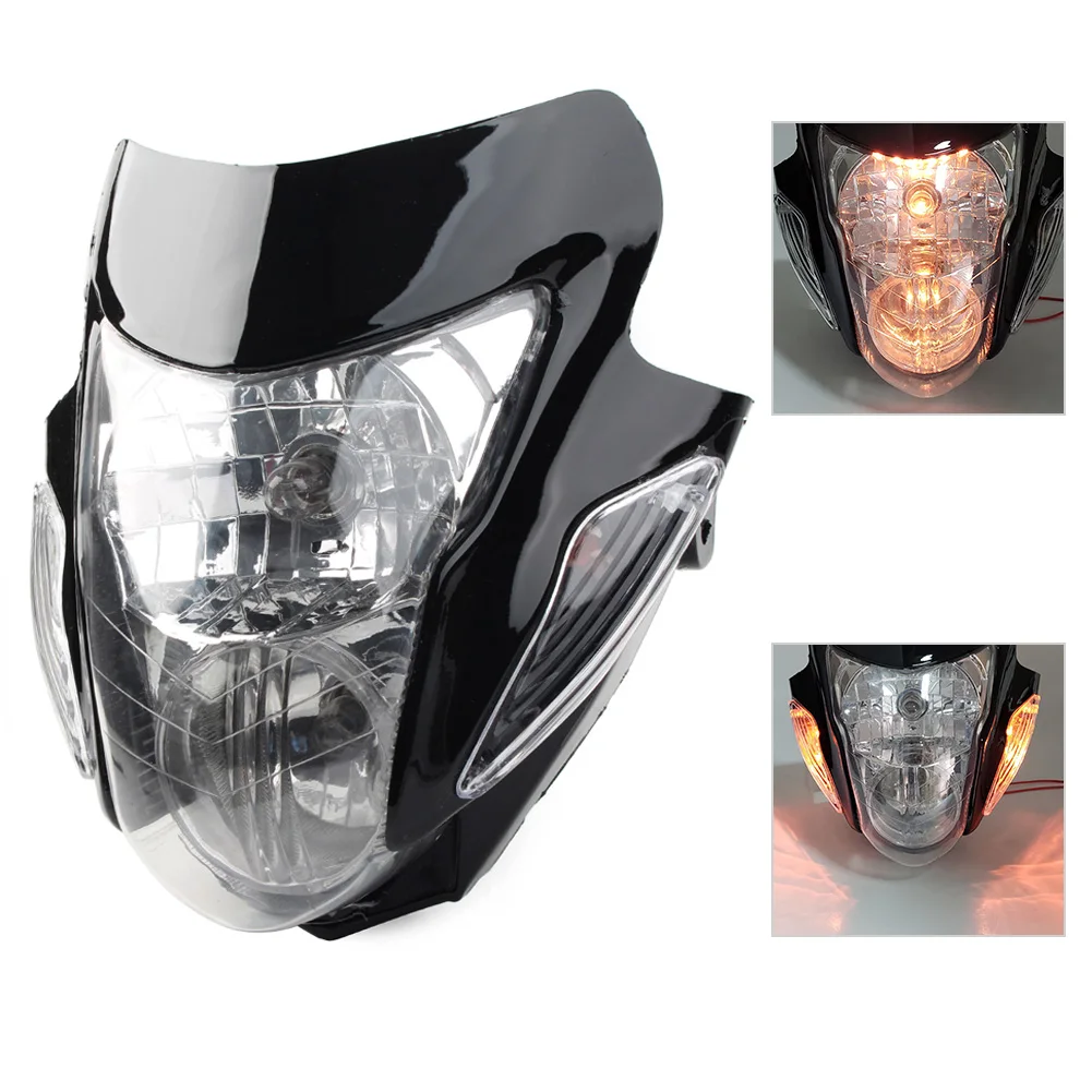 for Yamaha Streetfighter Scooters Dirt Bike Motorbike Headlight Head Lamp Amber Turn Signal Indicator Light
for Yamaha Streetfighter Scooters Dirt Bike Motorbike Headlight Head Lamp Amber Turn Signal Indicator Light