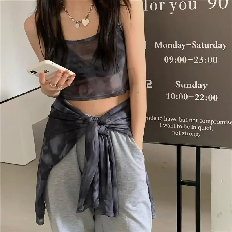 Women Long Sleeve Tie Dye Loose T-shirt Ladies Spring Leisure High Street Stylish Harajuku All-Matcht Chic Tops Thin Minimalis
Women Long Sleeve Tie Dye Loose T-shirt Ladies Spring Leisure High Street Stylish Harajuku All-Matcht Chic Tops Thin Minimalis