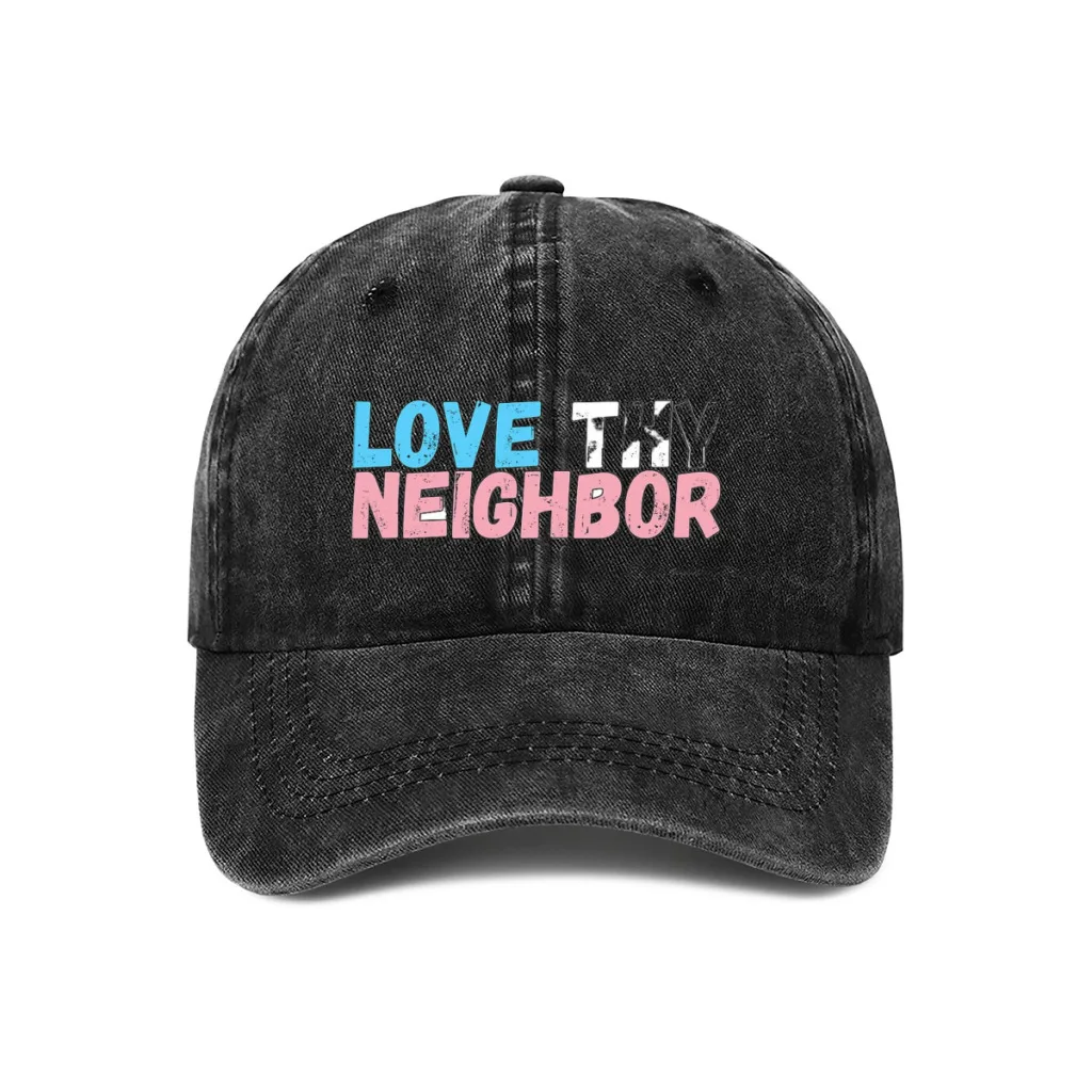 Модные бейсболки Love Thy Neighbor для женщин и мужчин кепка Snapback женские мужские