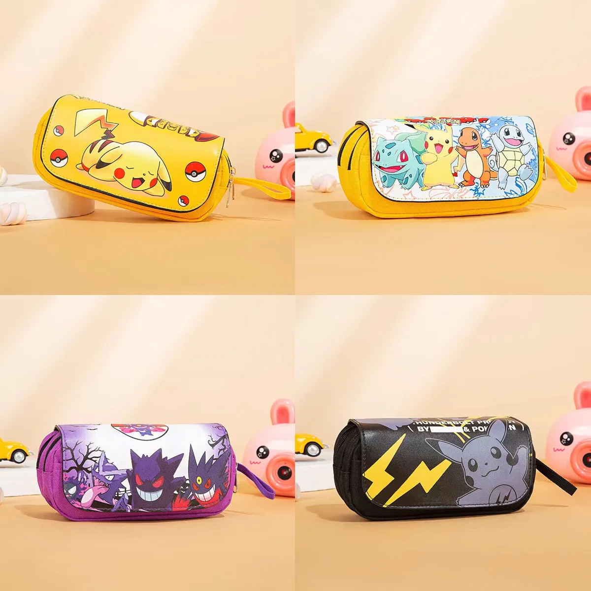 Pokemon Pencil Box Pikachu School Supplies Stationery Schoolbag Anime cartoon characters pencil case Birthday Party Gifts
Pokemon Pencil Box Pikachu School Supplies Stationery Schoolbag Anime cartoon characters pencil case Birthday Party Gifts