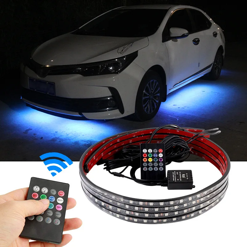 Car Chassis Light 60 * 90 Seven-color Remote Control Music Voice Control Light Atmosphere Decorative Light Waterproof
Car Chassis Light 60 * 90 Seven-color Remote Control Music Voice Control Light Atmosphere Decorative Light Waterproof