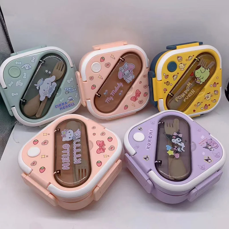 Ланч-бокс Hellokitty милый мультяшный с столовыми приборами Cinnamoroll Kuromi Kawaii Microwae Разогревающий Ланч-бокс для еды разделенный Ланч-бокс
Ланч-бокс Hellokitty милый мультяшный с столовыми приборами Cinnamoroll Kuromi Kawaii Microwae Разогревающий Ланч-бокс для еды разделенный Ланч-бокс