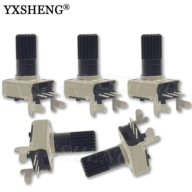 10PCS/LOT RV09 Horizontal 12.5mm Shaft 0932 Adjustable Resistor 1K 2K 5K 10K 20K 50K 100KΩ 0932 3Pin Seal Rotary Potentiometer
10PCS/LOT RV09 Horizontal 12.5mm Shaft 0932 Adjustable Resistor 1K 2K 5K 10K 20K 50K 100KΩ 0932 3Pin Seal Rotary Potentiometer